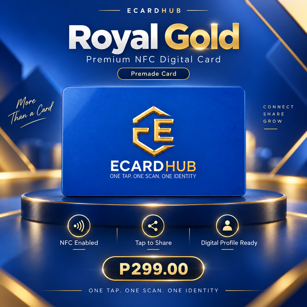 PREMIUM PREMADE ECARDS - ROYAL GOLD